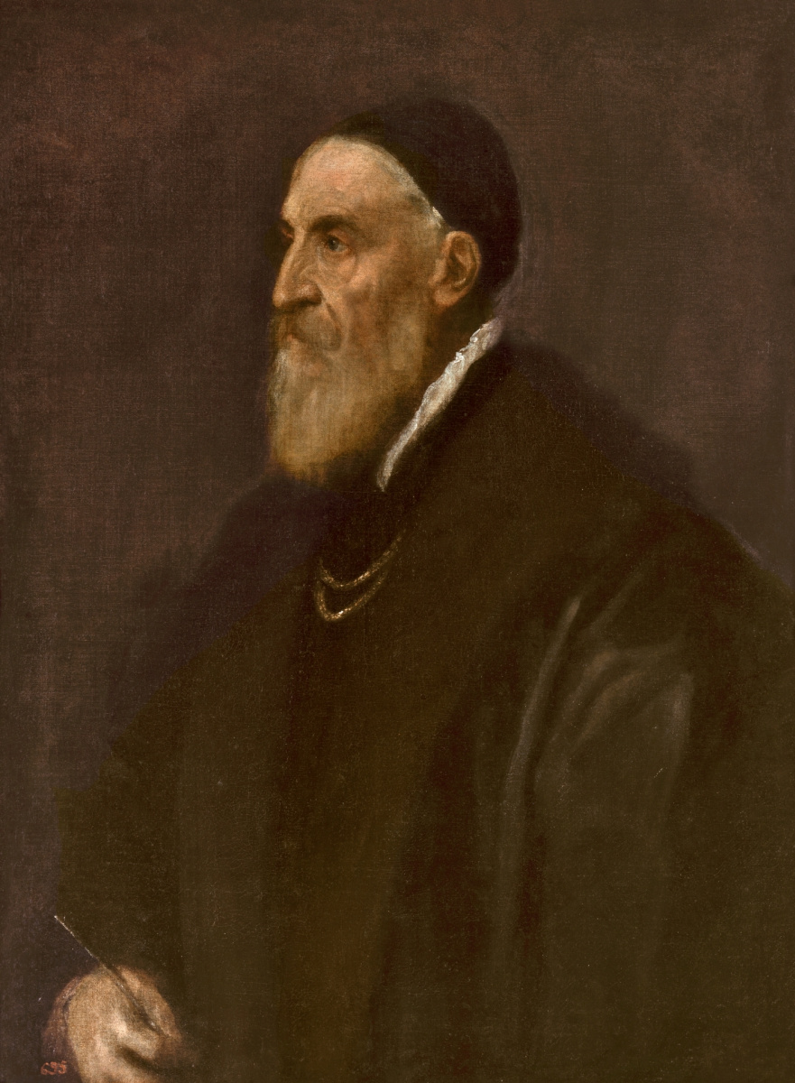 Titian Vecelli. Self-portrait