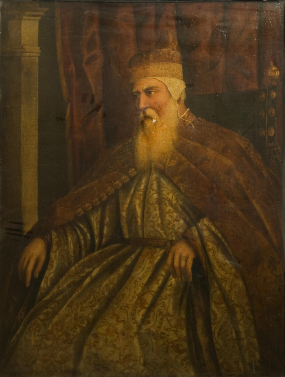 Jacopo (Robusti) Tintoretto. Portrait of Doge Pasquale Chiconya