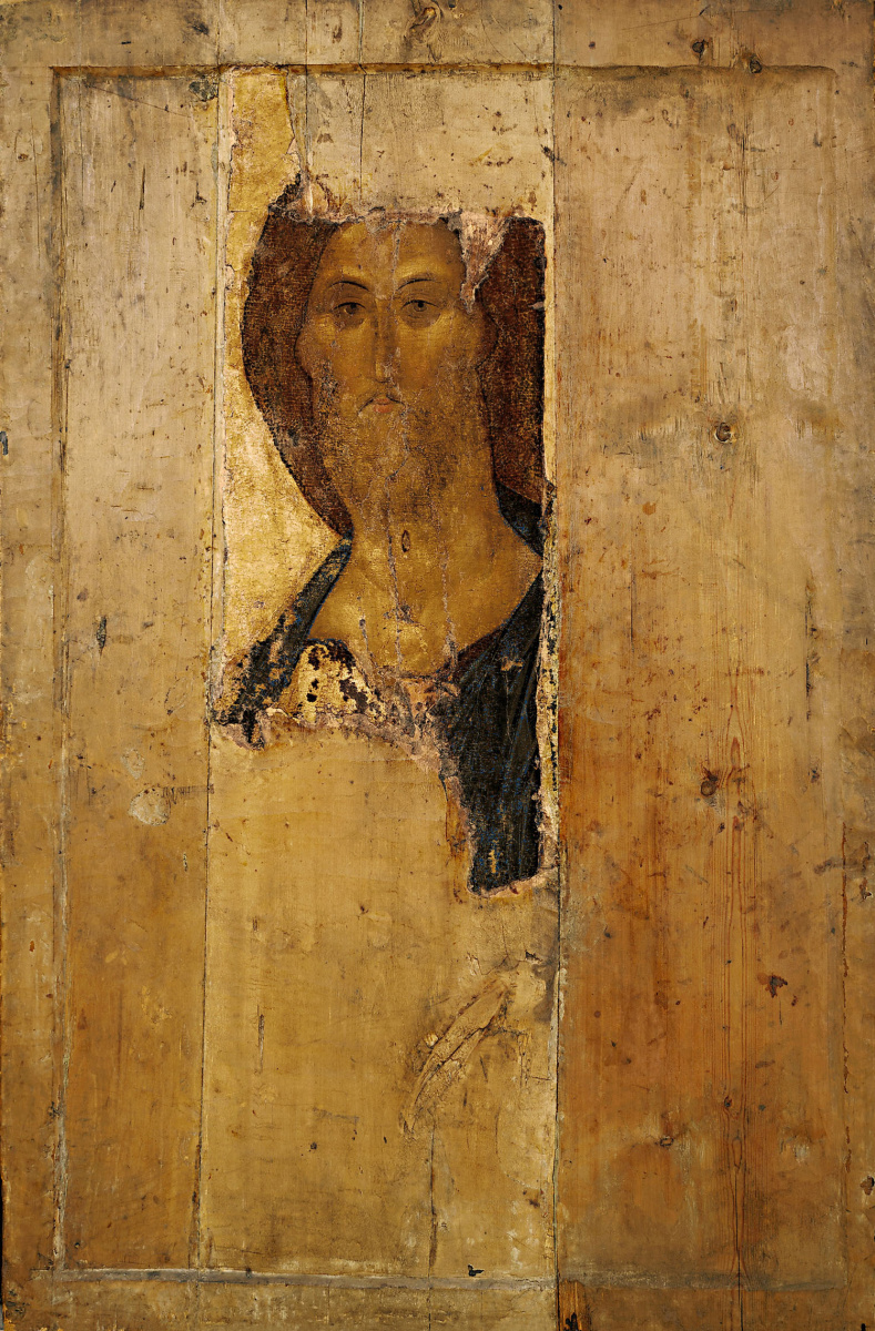 Andrey Rublev. Saved. Icon of the Deesis tier from Zvenigorod