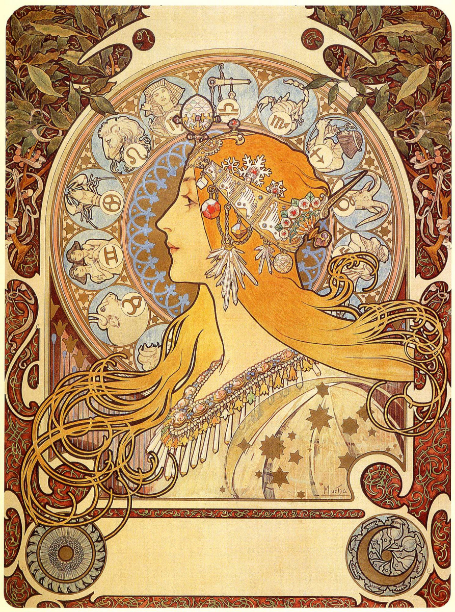 Alfons Mucha. Zodiac