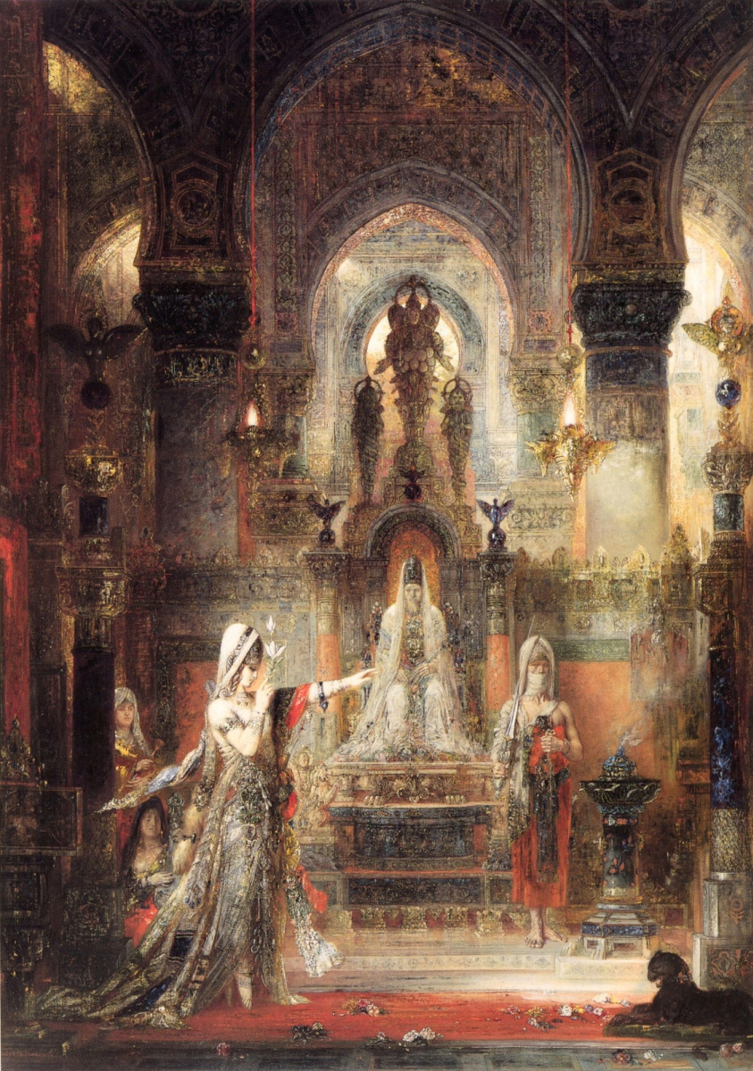 Gustave Moreau. Salome dancing before Herod