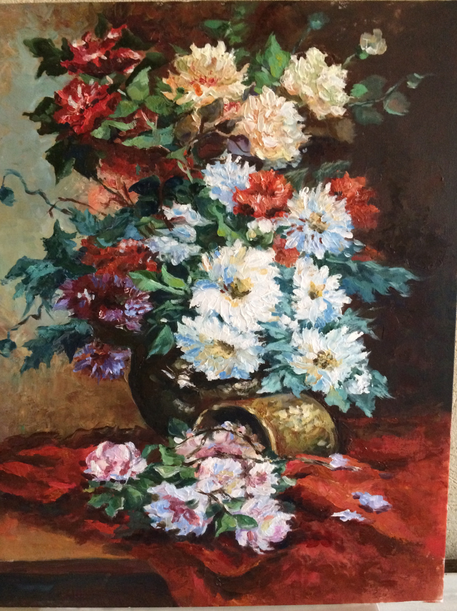 Natalia Lutsenko. Reproduction Of "Bouquet"