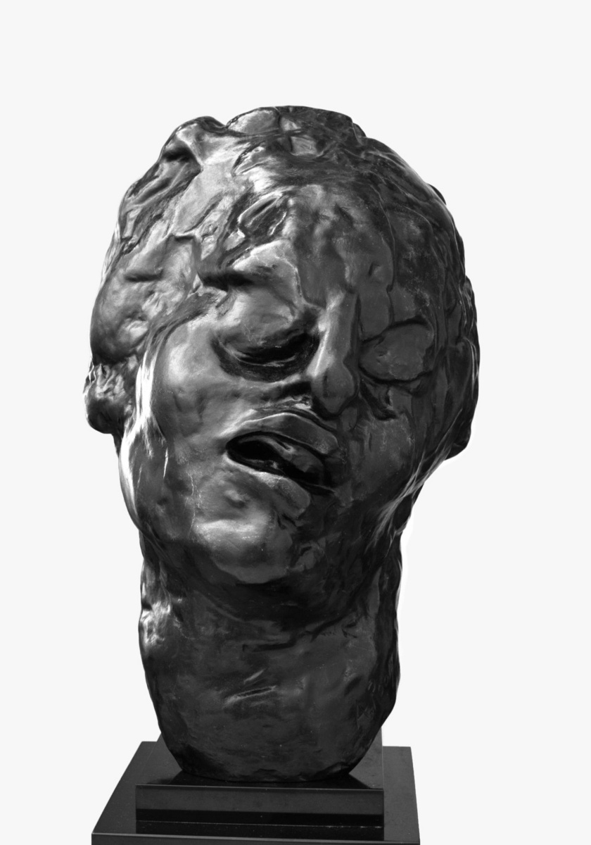 Auguste Rodin. Head of the tragic Muse