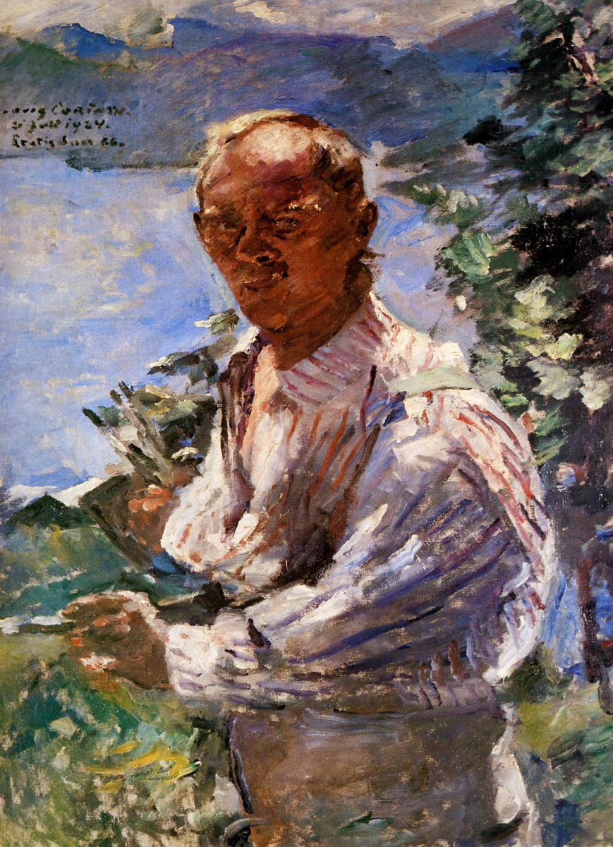 Lovis Corinth. Self-portrait