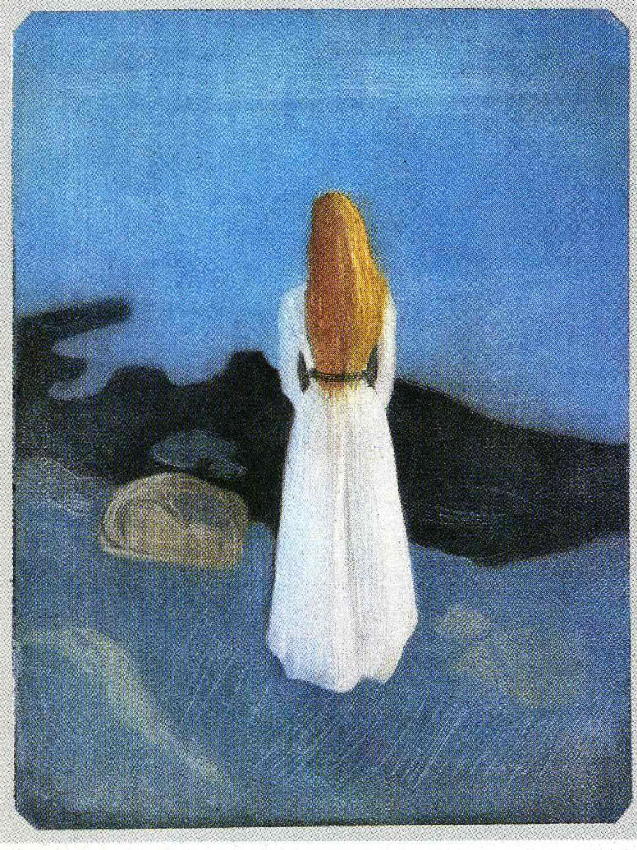 Edward Munch. The girl on the beach