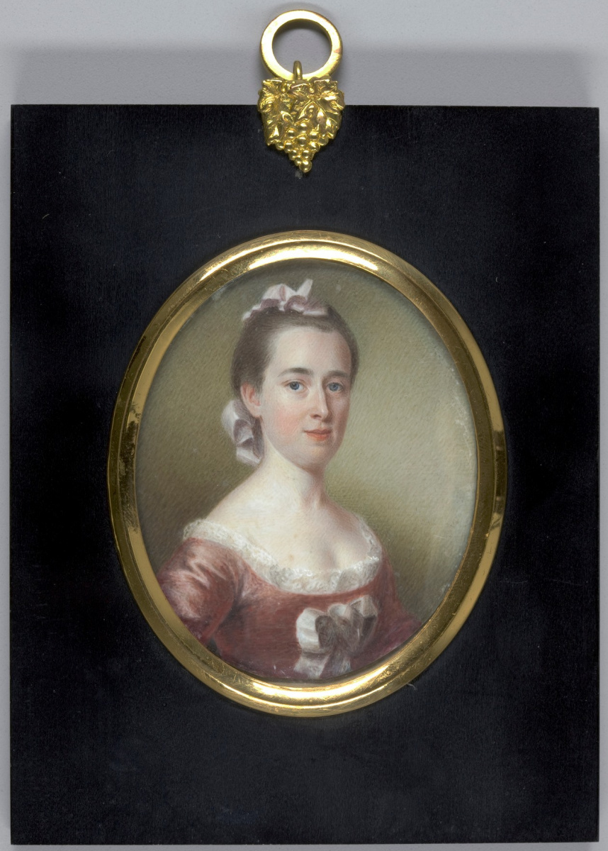 John Singleton Copley. La Signora George Watson (Elizabeth Oliver). Miniatura