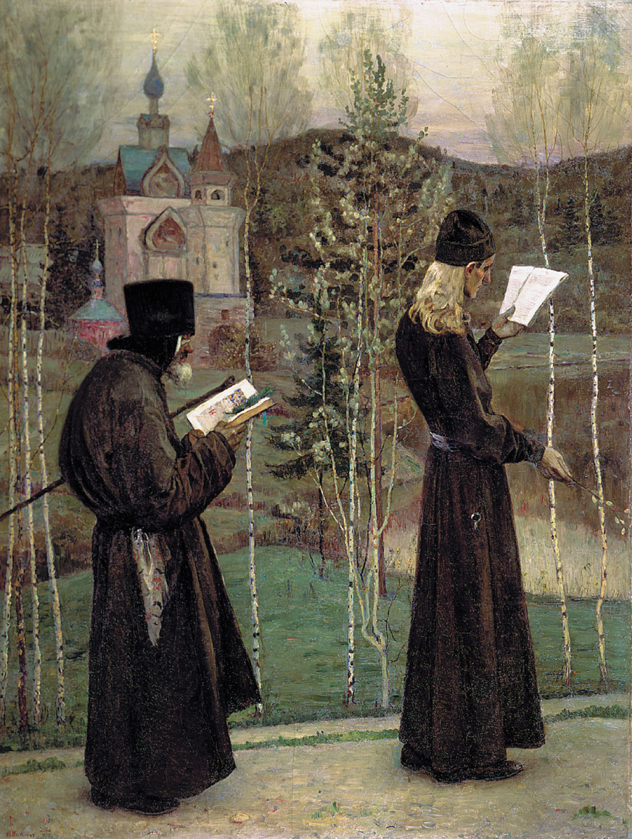 Mikhail Vasilyevich Nesterov. Under Blagovest