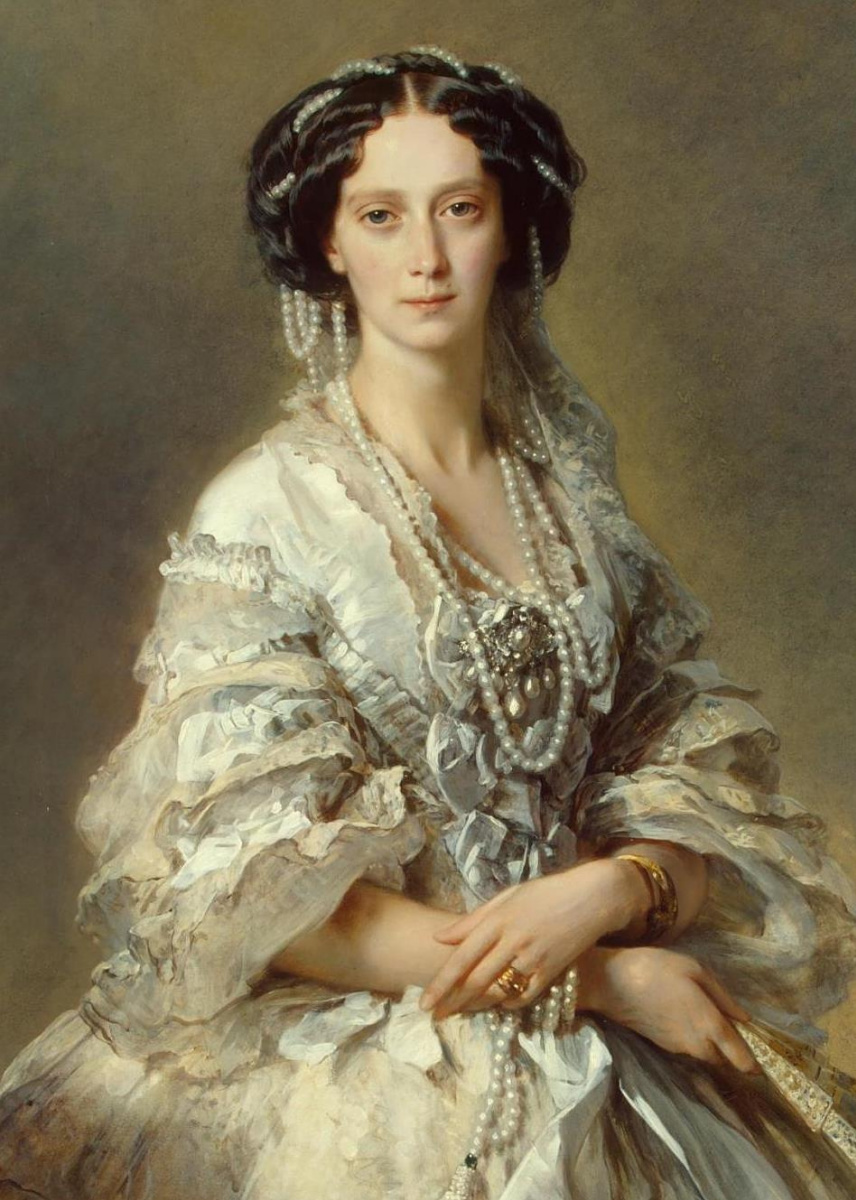 Franz Xaver Winterhalter. Portrait of Empress Maria Alexandrovna
