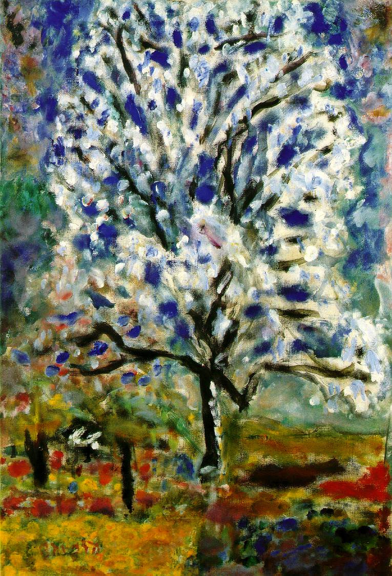 Pierre Bonnard. Almond tree in bloom