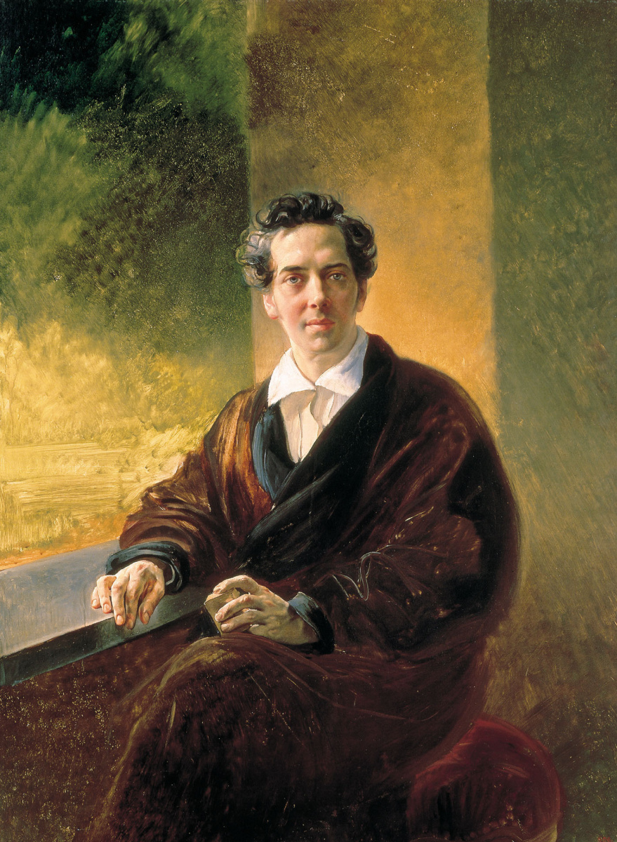 Karl Bryullov. Portrait of count A. A. Perovsky (the writer Anton Pogorelsky)