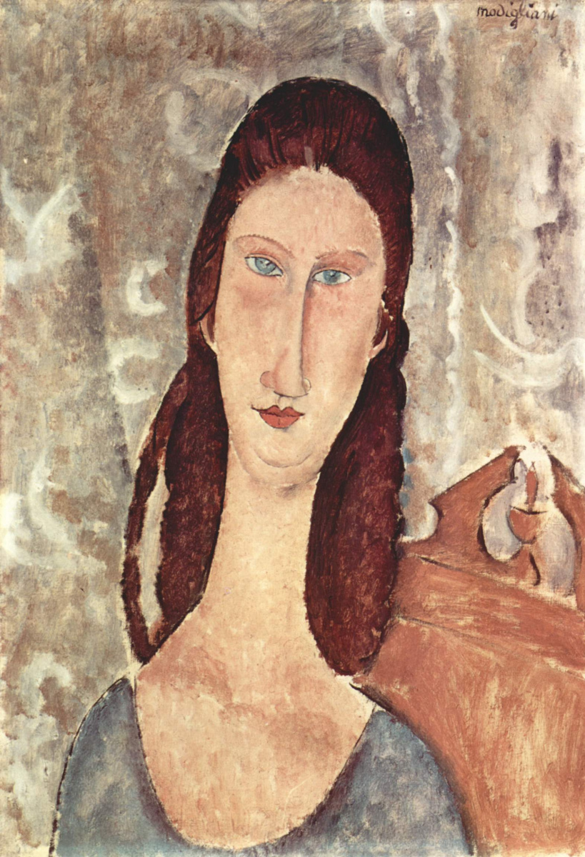 Amedeo Modigliani. Portrait Of Jeanne Hebuterne