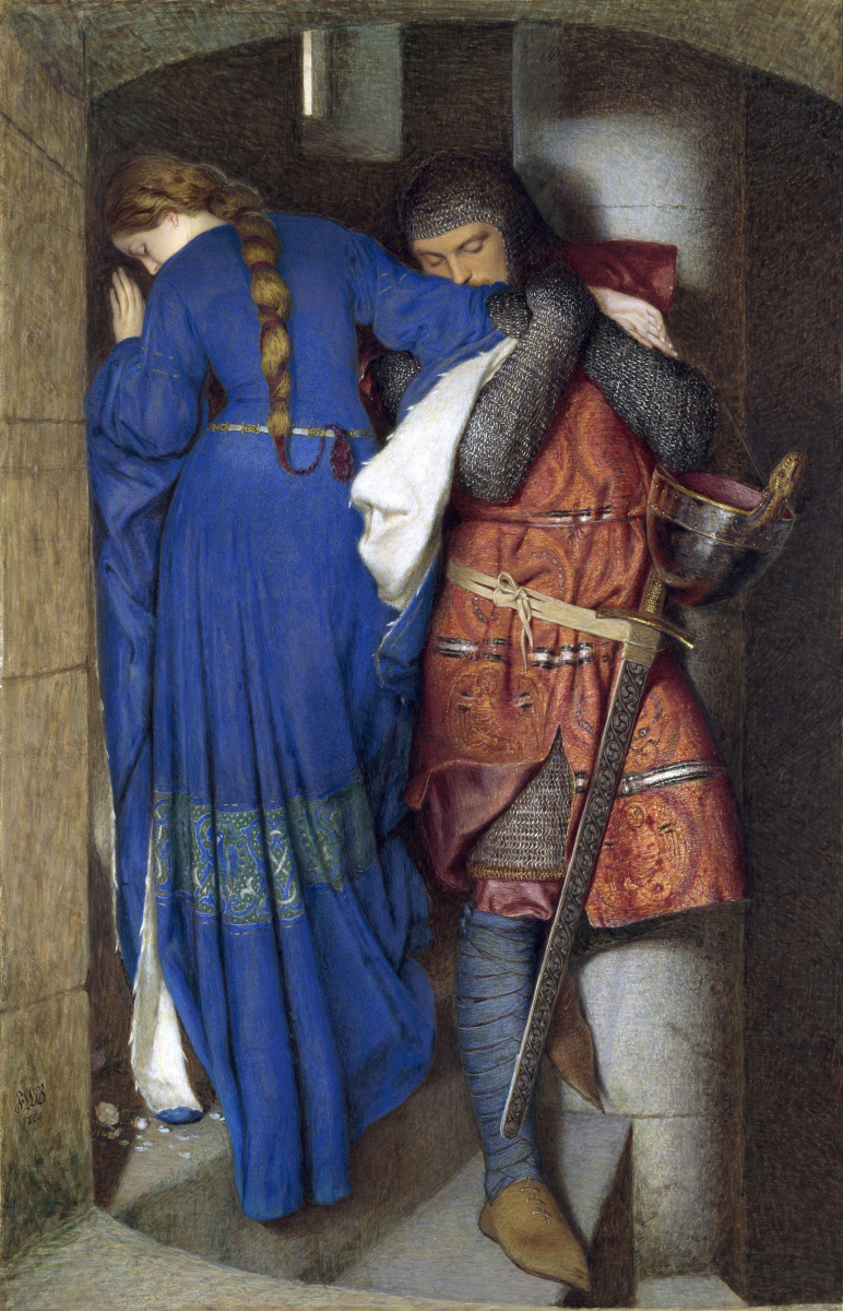 Hellelil and Hildebrand, The Meeting on the Turret Stairs