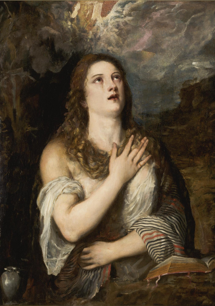 Titian Vecelli. Penitent Mary Magdalene