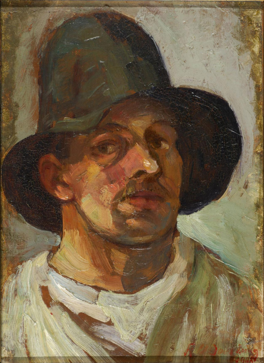 Тео ван Дусбург. Автопортрет в шляпе