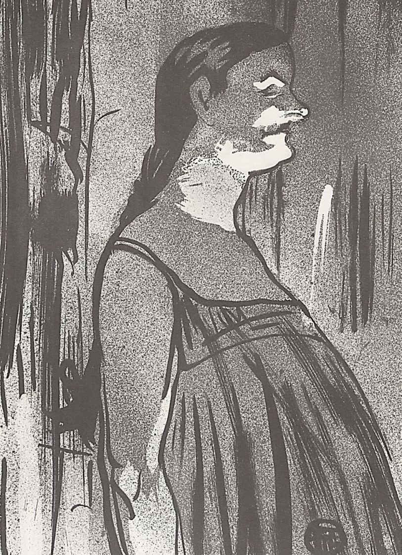 Henri de Toulouse-Lautrec. Madame Abdala in a sundress