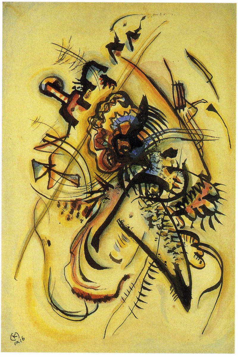 Wassily Kandinsky. To the unknown voice