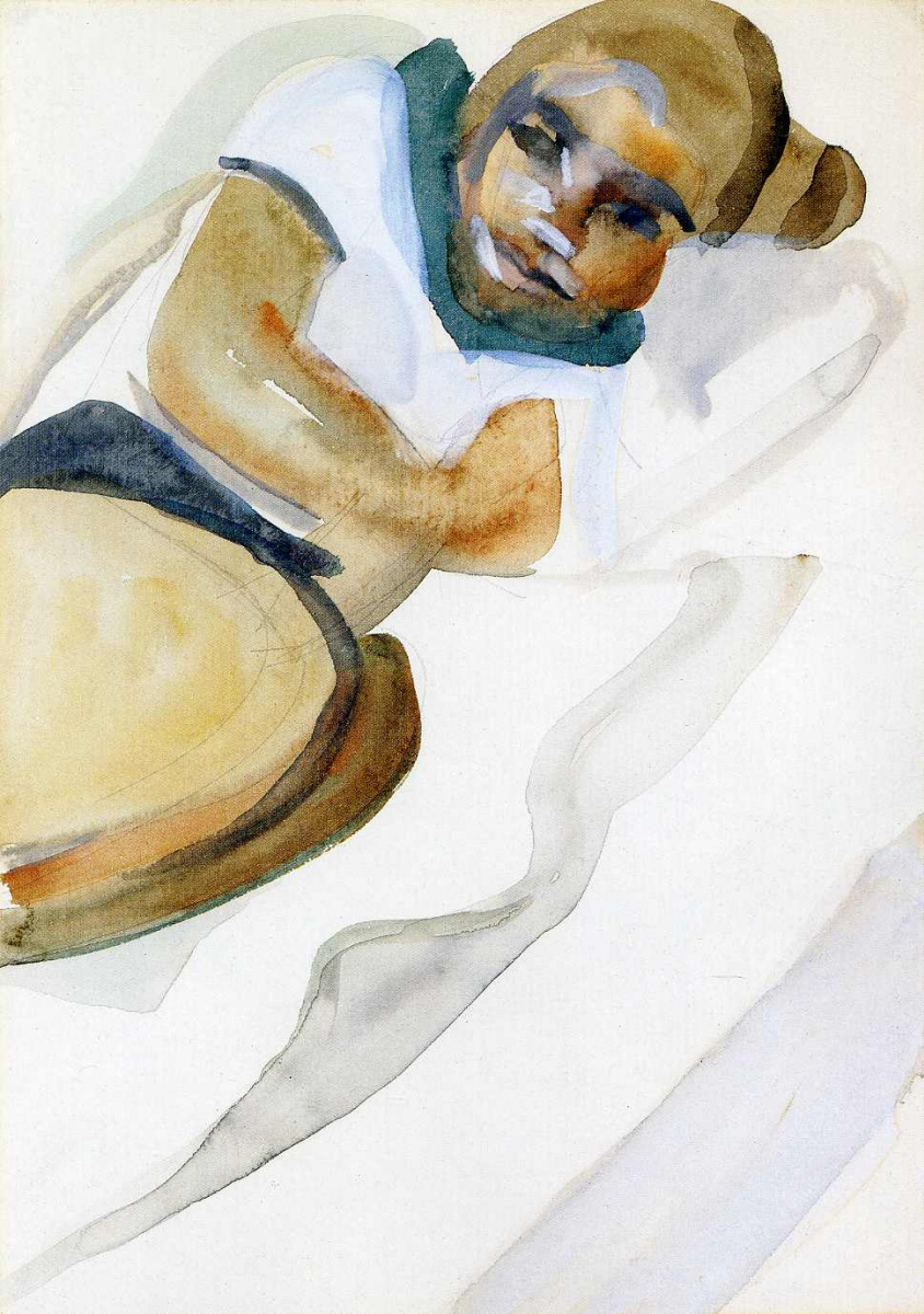 Lucien Freud. Girl