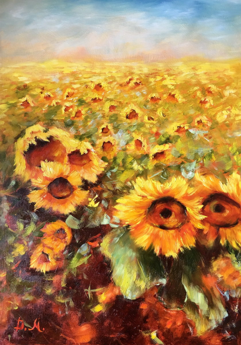 Diana Malivani. Sunflowers