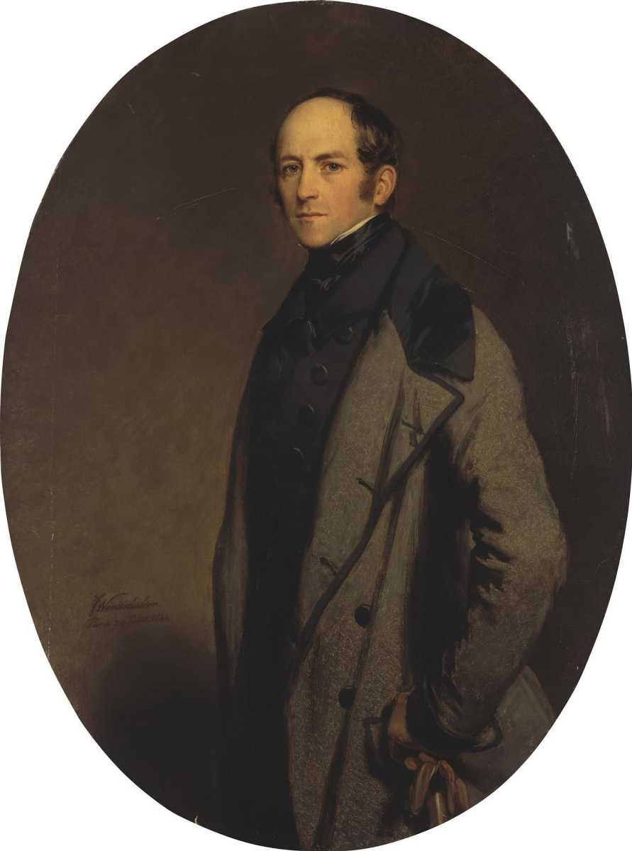 Franz Xaver Winterhalter. Portrait of count Alexei Bobrinsky