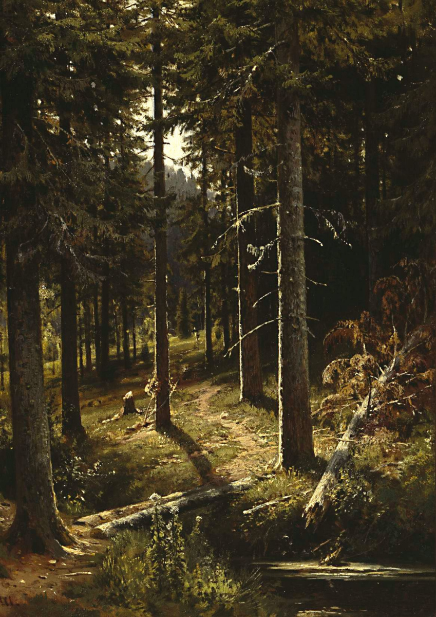 Ivan Shishkin. Forest landscape