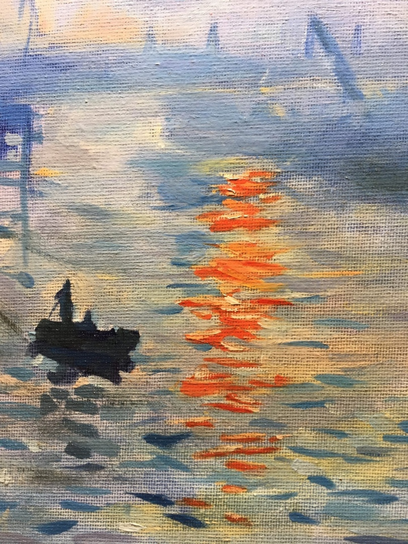Monet's copy of Sunrise