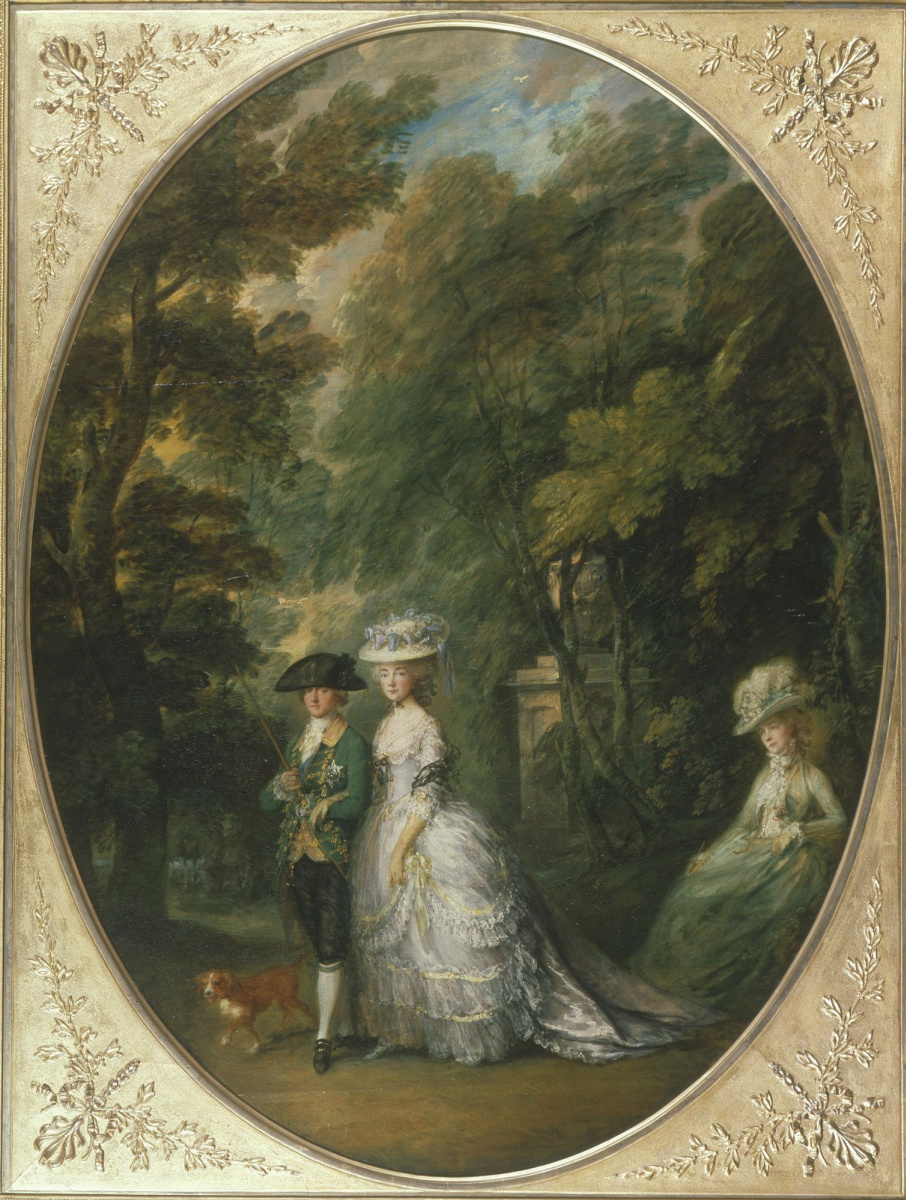 Henry, Duke of Cumberland with the Duchess of Cumberland and lady Elizabeth ' Situation