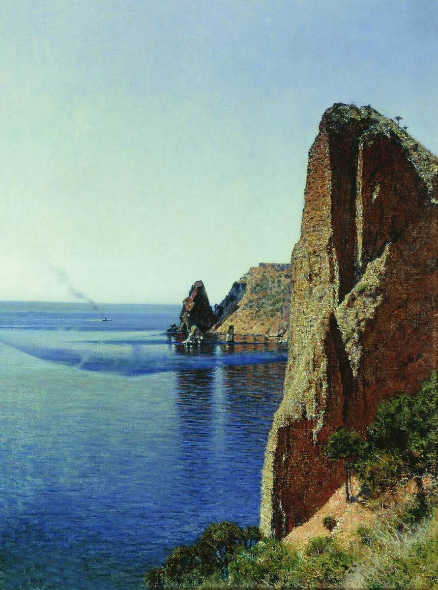 Vasily Vereshchagin. Cape Fiolent near Sevastopol