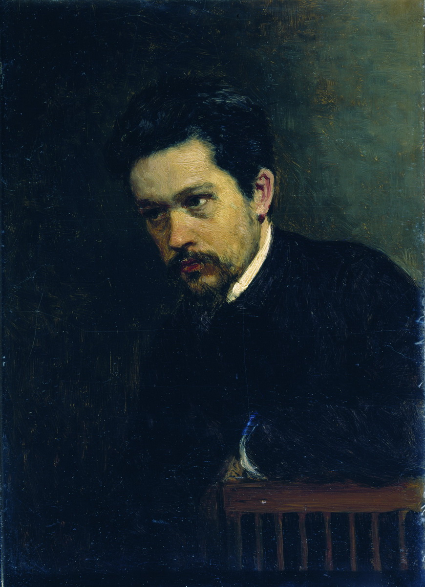 Nikolay Aleksandrovich Yaroshenko. A self-portrait. 1895