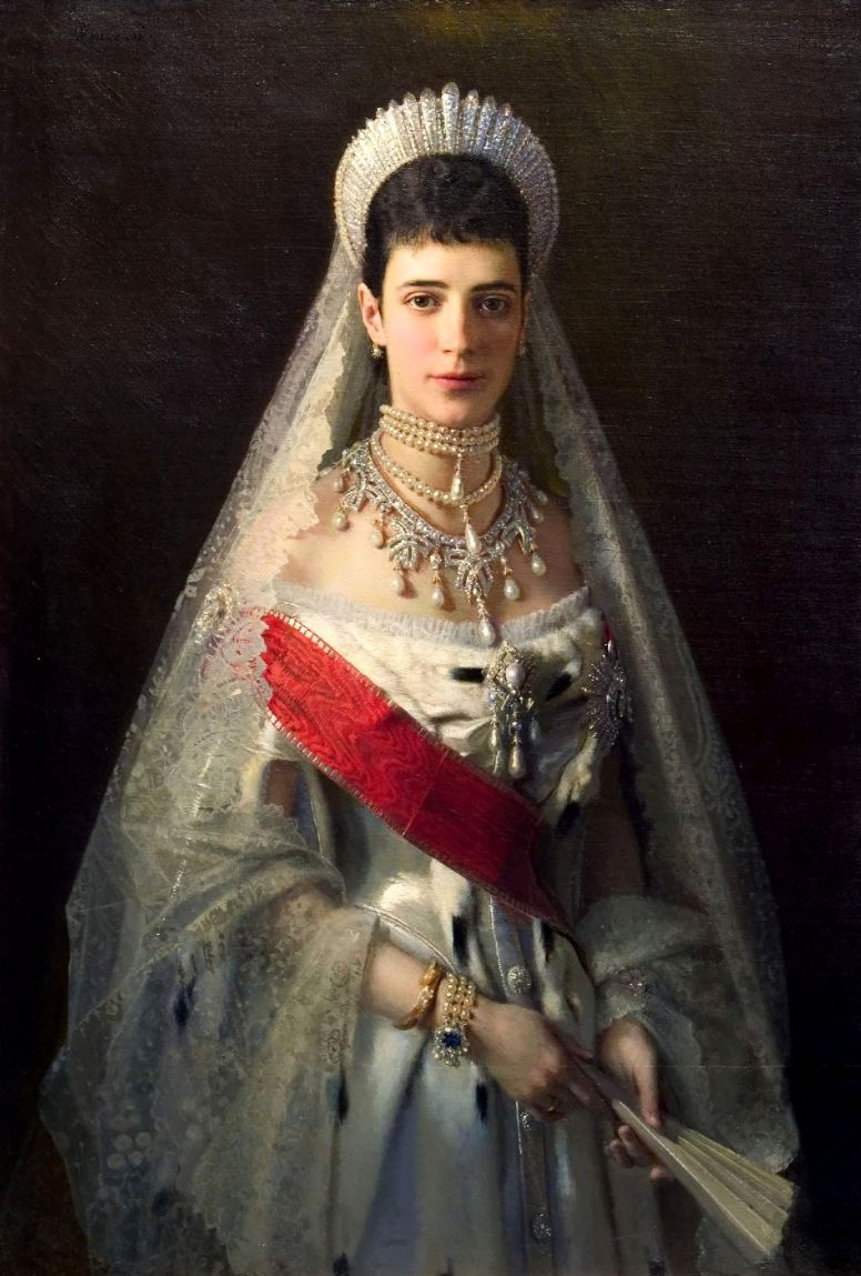 Ivan Nikolayevich Kramskoy. Portrait of Empress Maria Feodorovna