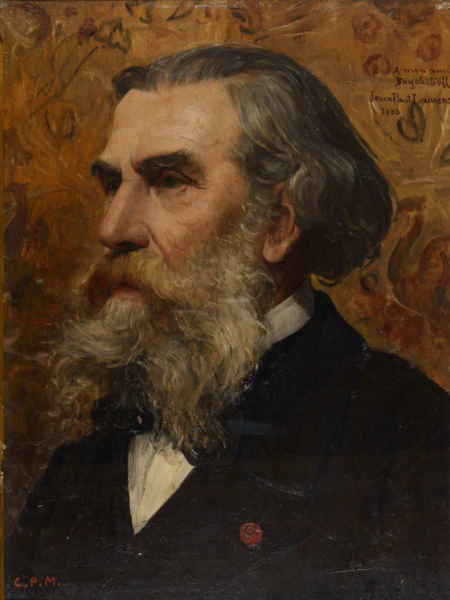 Jean-Paul Laurence. Portrait of A.P. Bogolyubov.