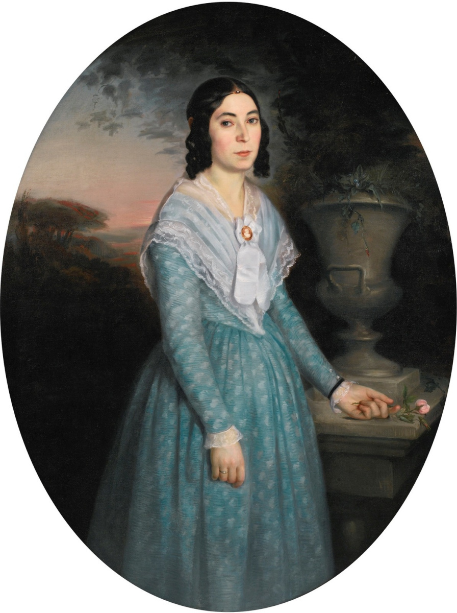 William-Adolphe Bouguereau. Ritratto di Maria Selena Brieux
