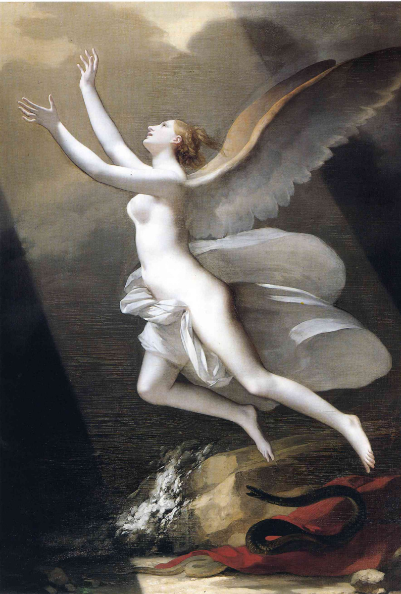 Pierre-Paul Prudhon. Angel wings