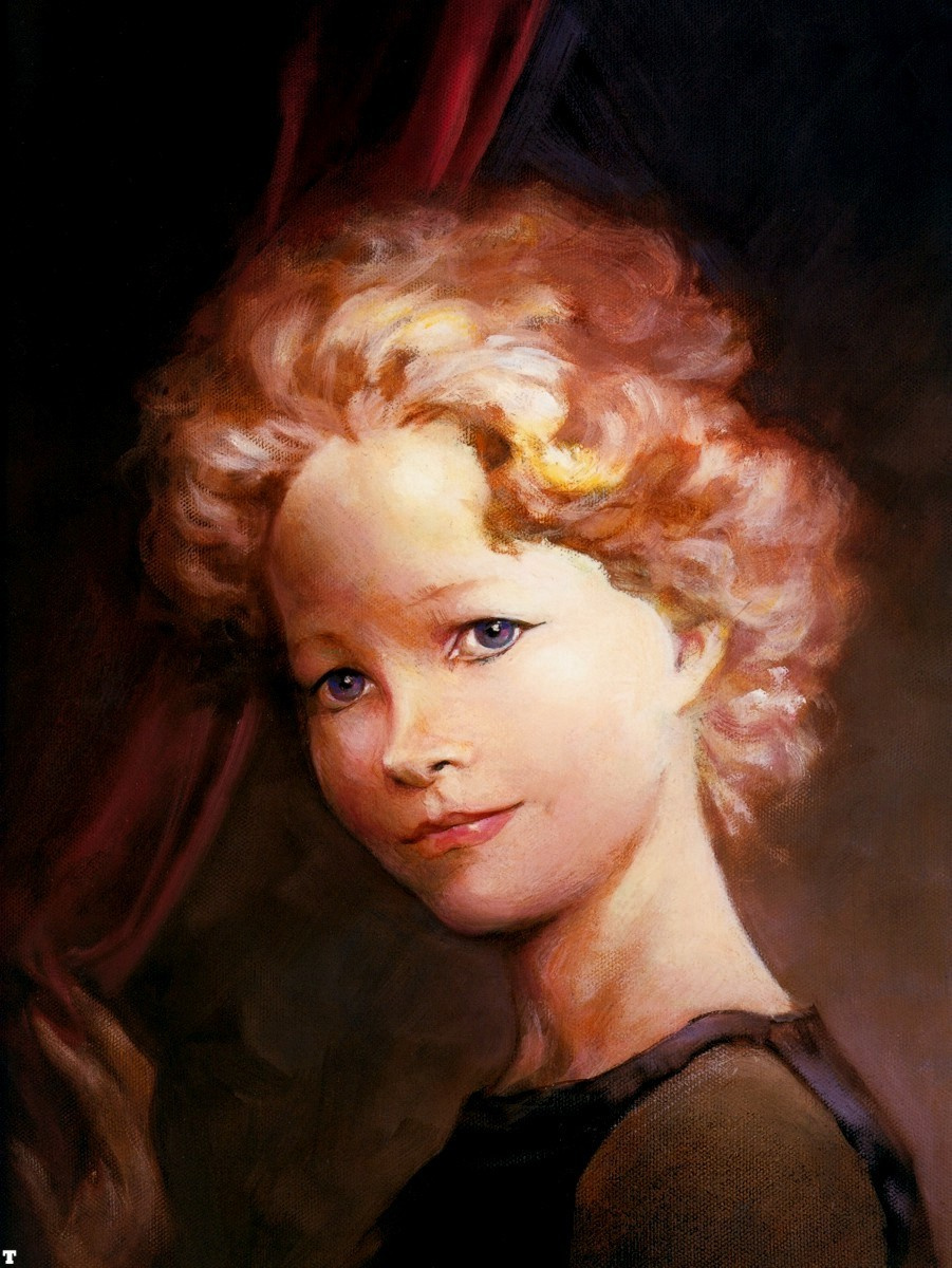 Frank Frascette. Portrait of a girl