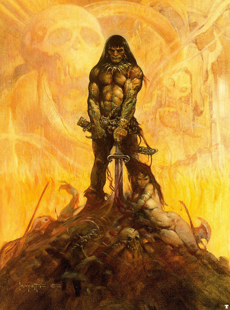 Frank Frazetta. Conan