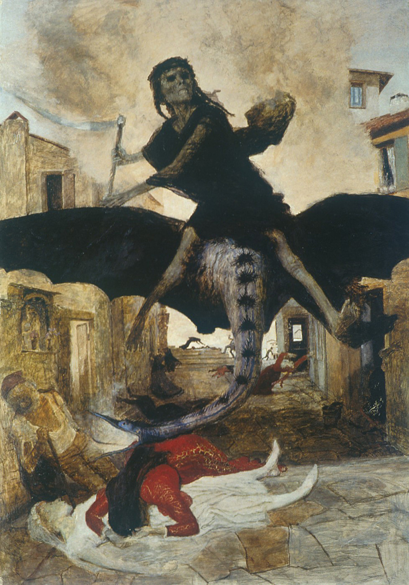 Arnold Böcklin. Plague