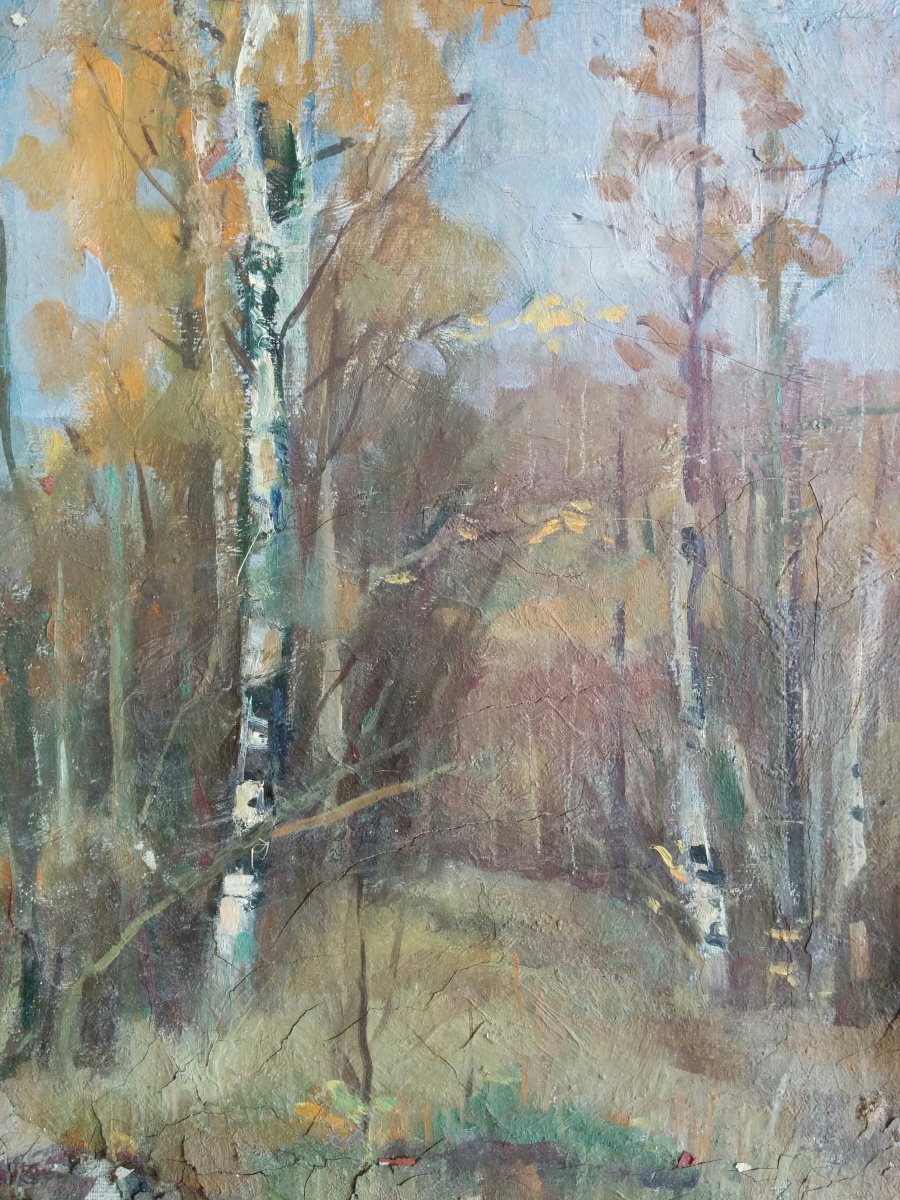 Dmitry Arkadevich Laptev. In the autumn forest