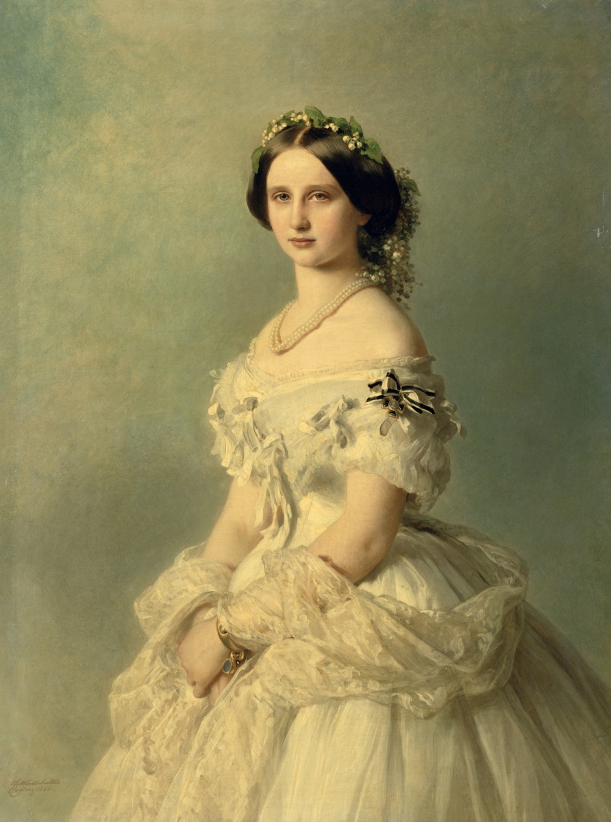 Franz Xaver Winterhalter. Portrait of Princess of Baden