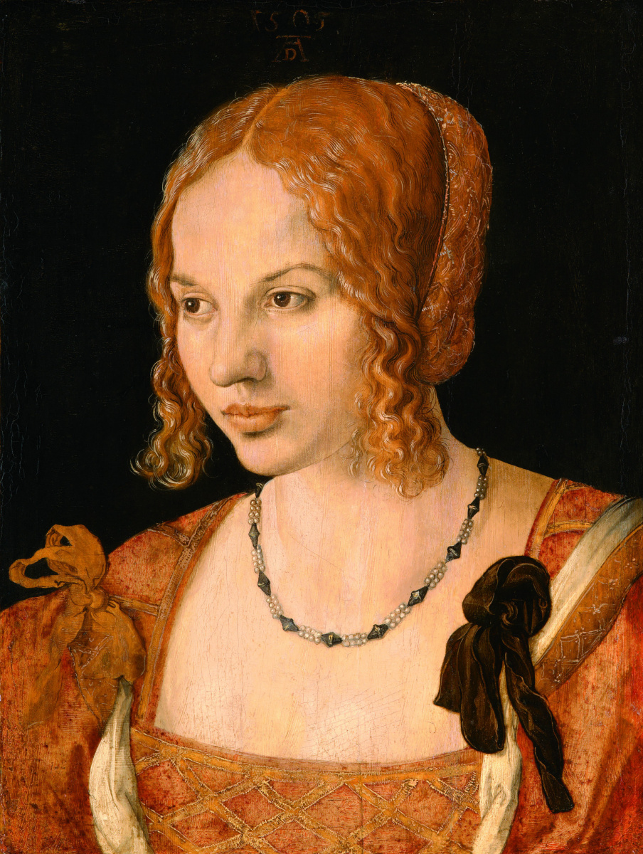 Albrecht Dürer. Portrait of a young Venetian woman