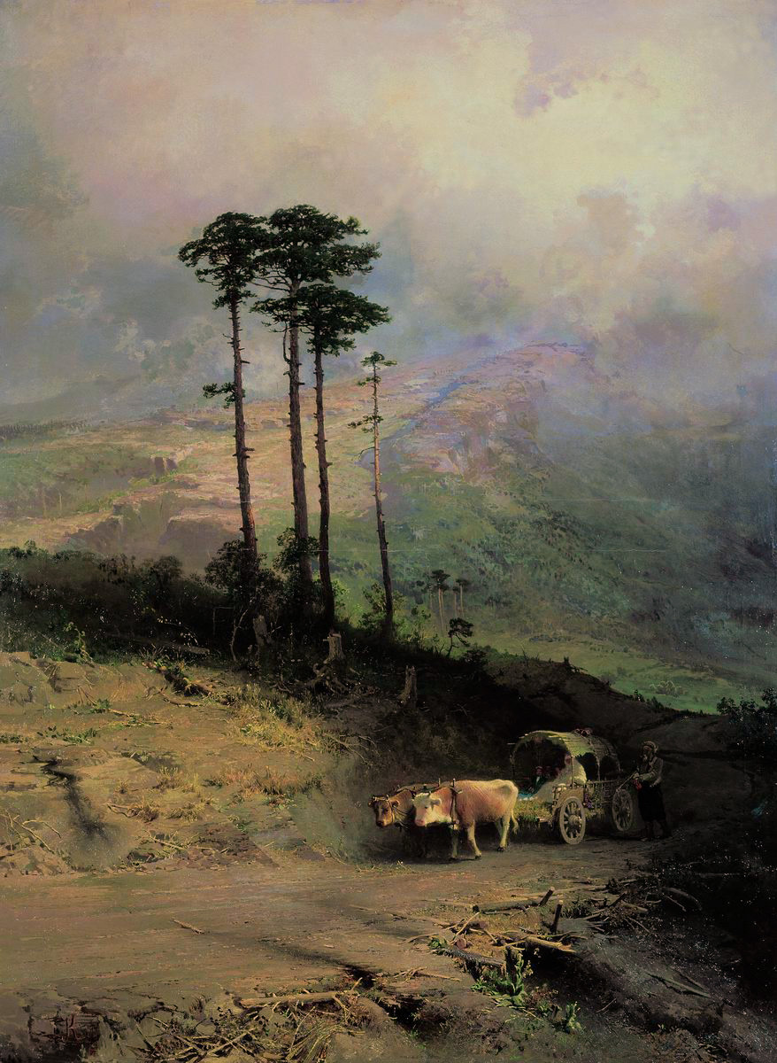 Fedor Vasilyev. In the Crimean mountains