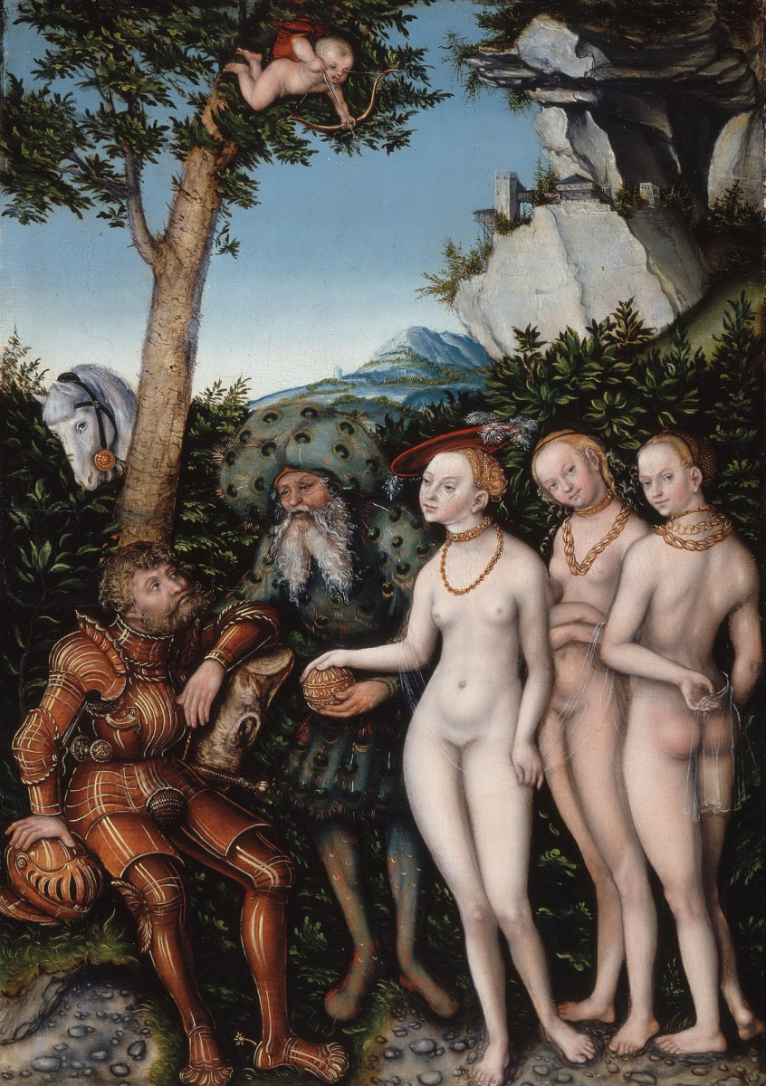 Lucas Cranach the Elder. Tribunal de París