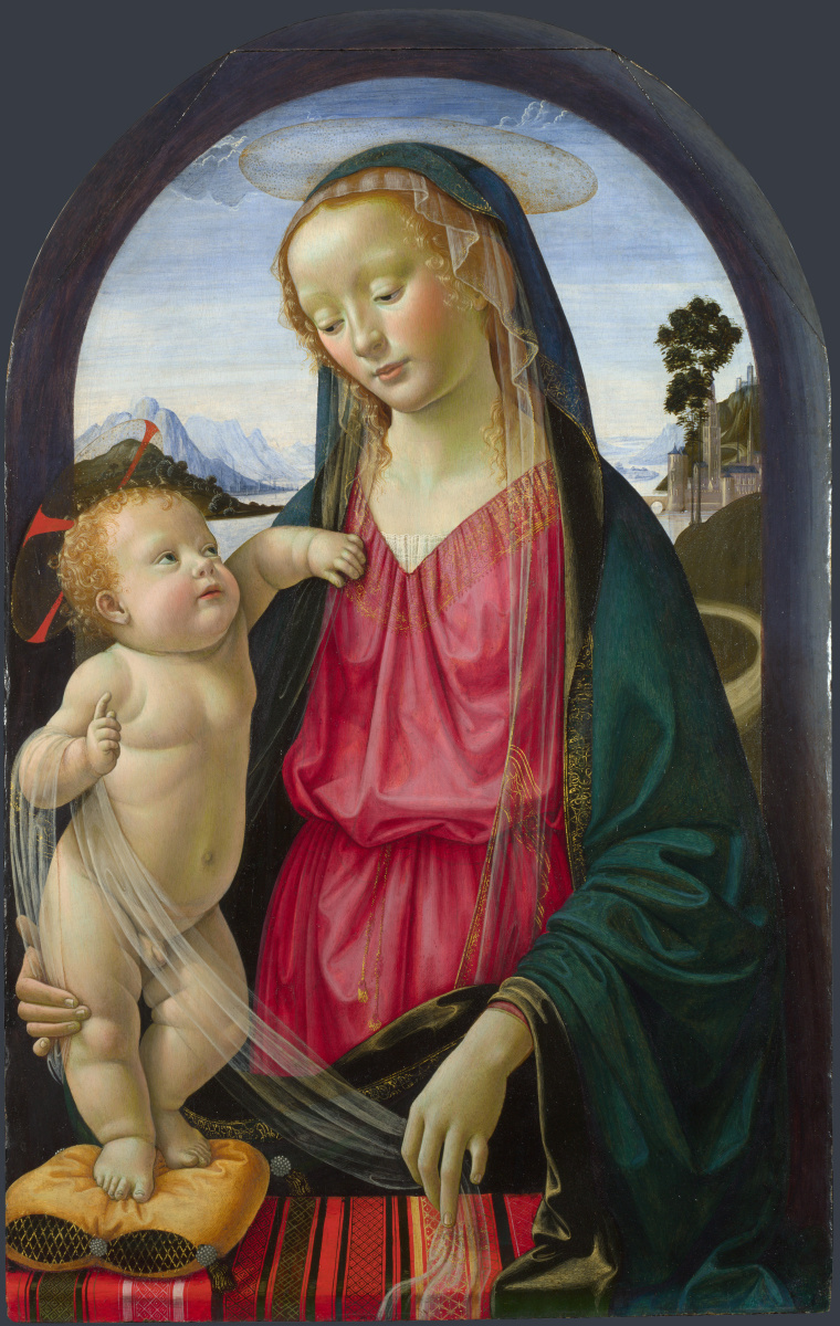 Domenico Girlandajo. Virgin with the Baby