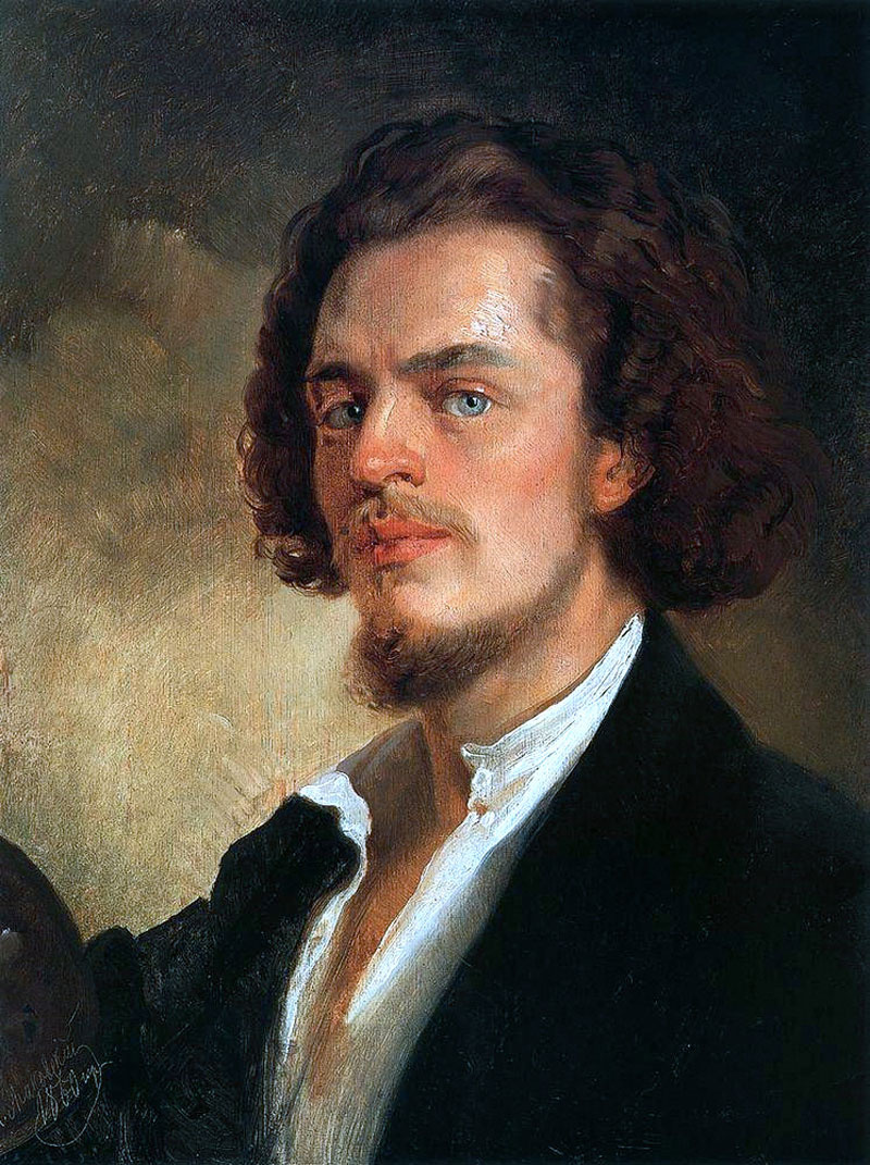 Konstantin Makovsky. Self-portrait