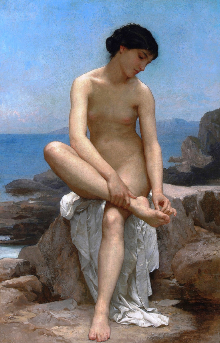 William-Adolphe Bouguereau. Bather