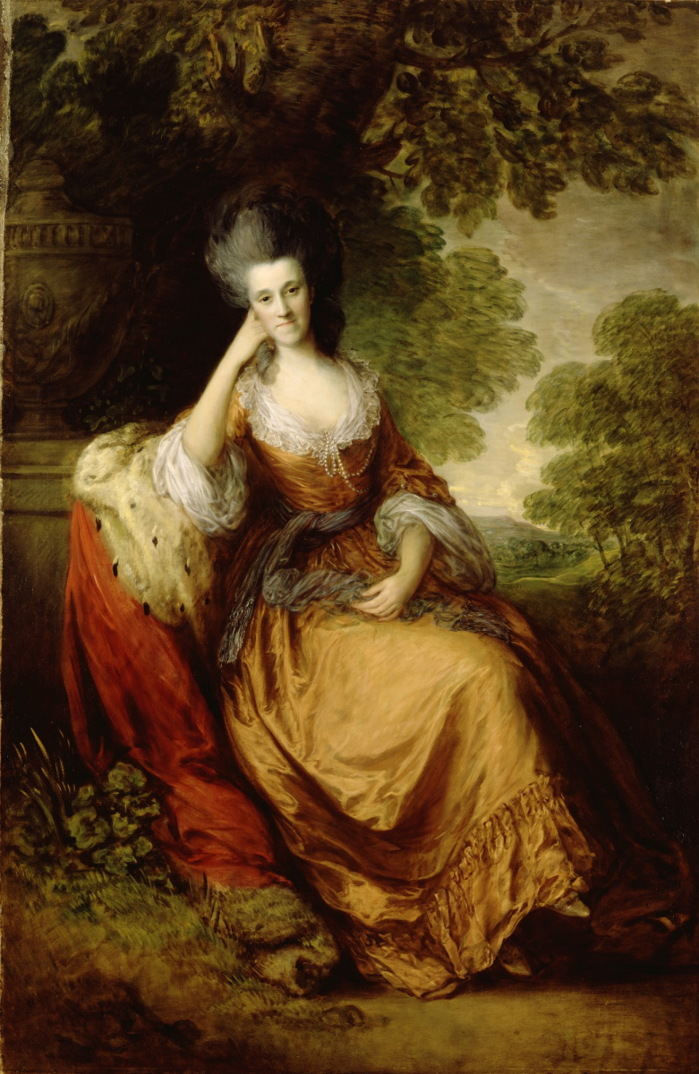 Thomas Gainsborough. Lady Anne Hamilton