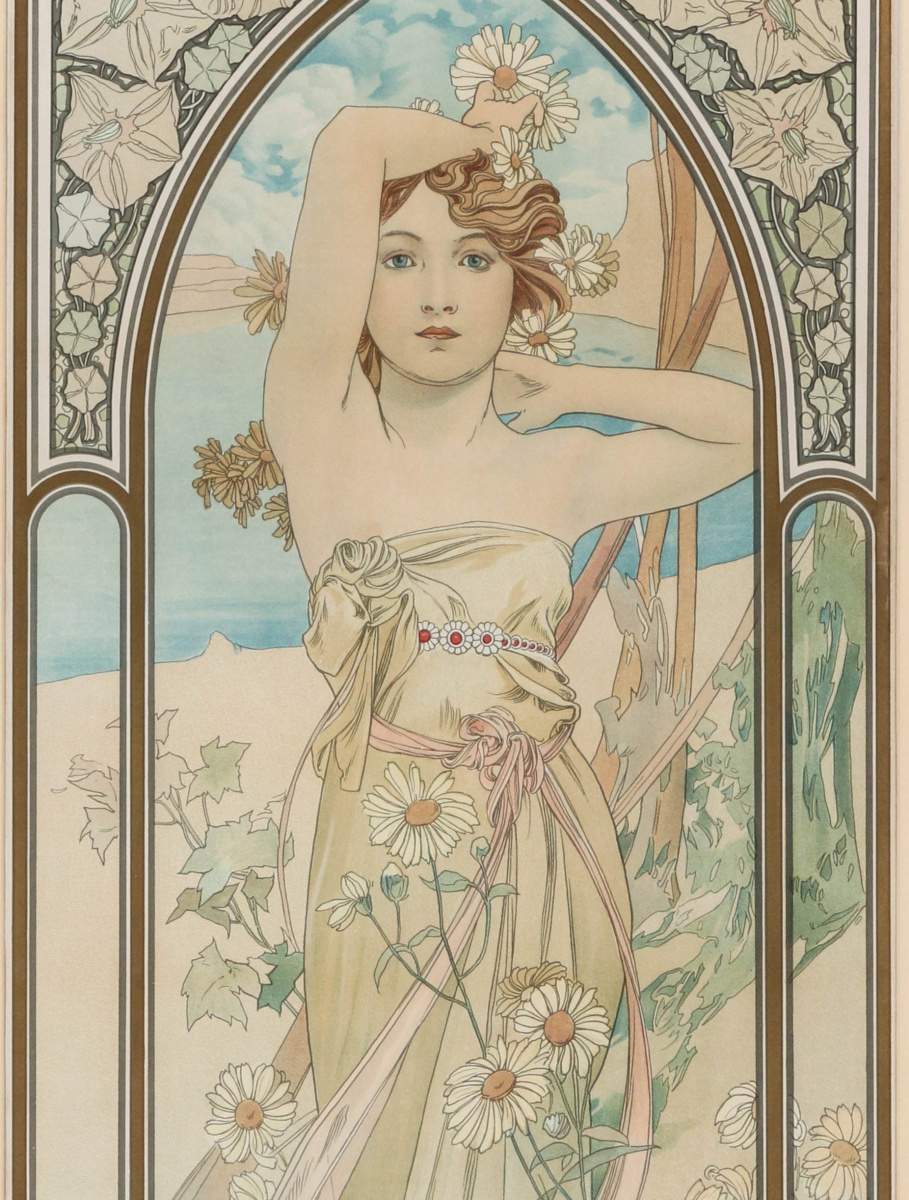 Alfonse Mucha. Bright day