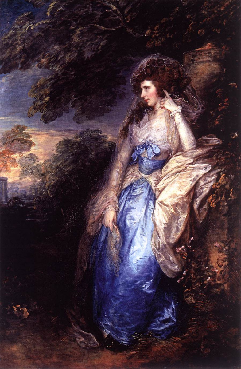 Thomas Gainsborough. Mary, Lady Bate Dudley