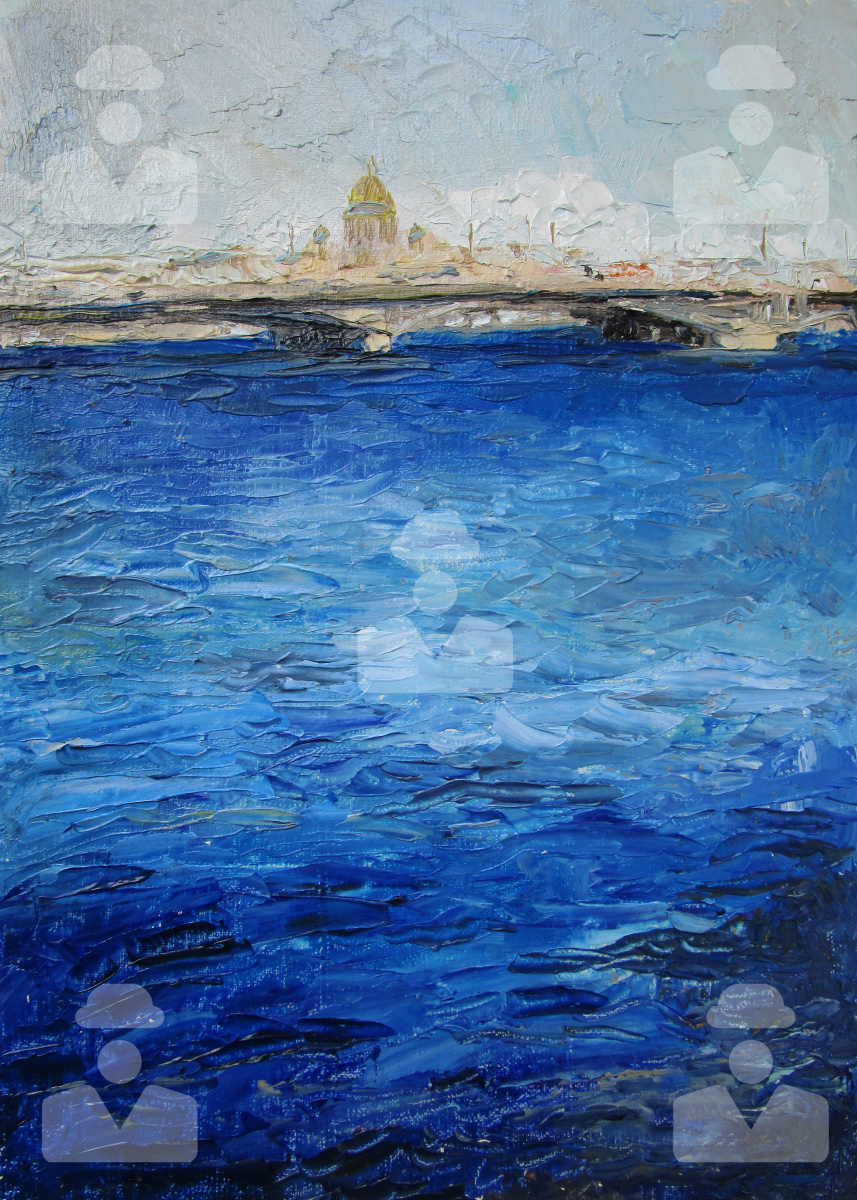 Aleksandra Serova. Blue Neva