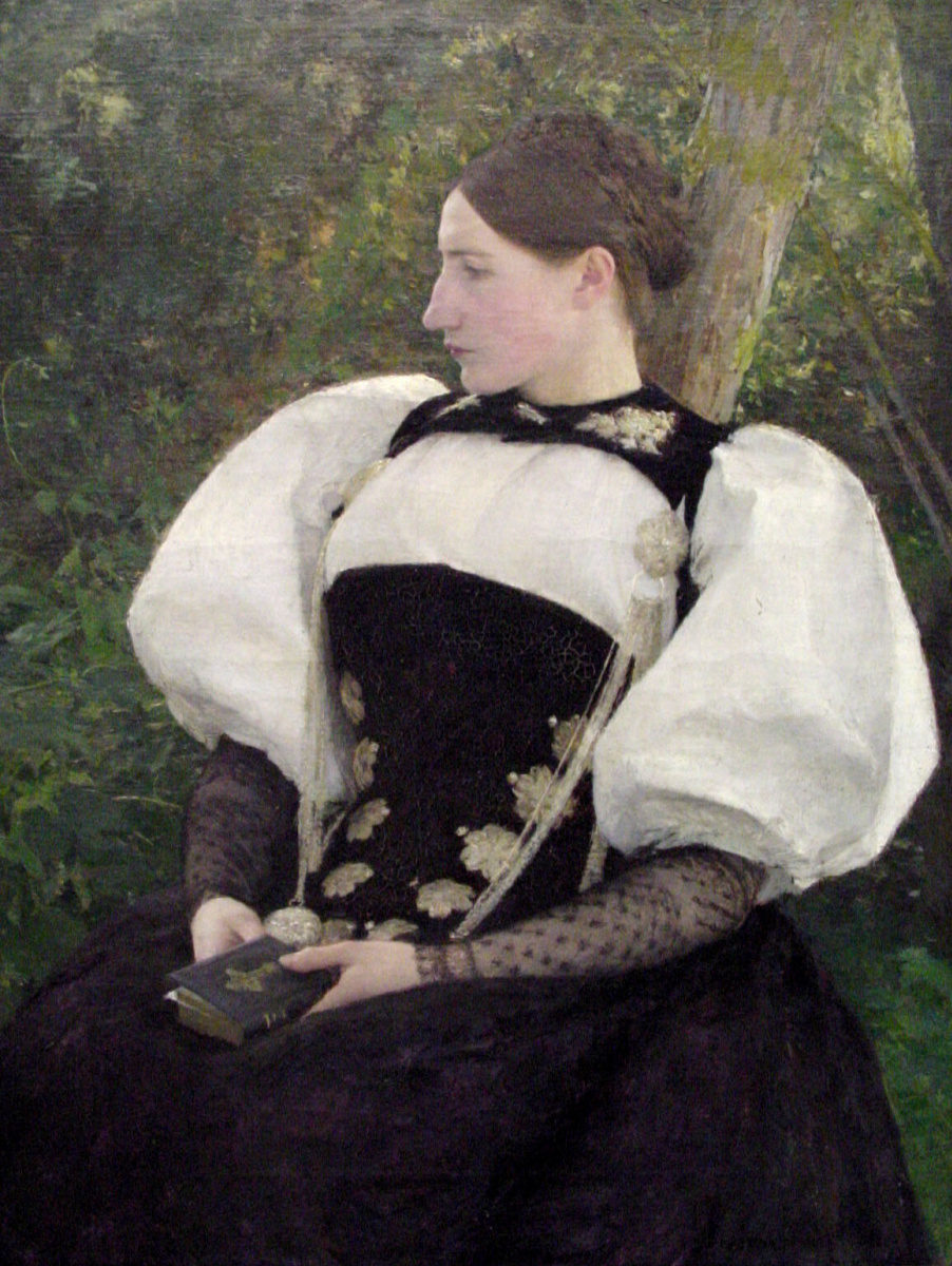 Pascal Adolphe Jean Dagnan-Bouveret. Female from Switzerland