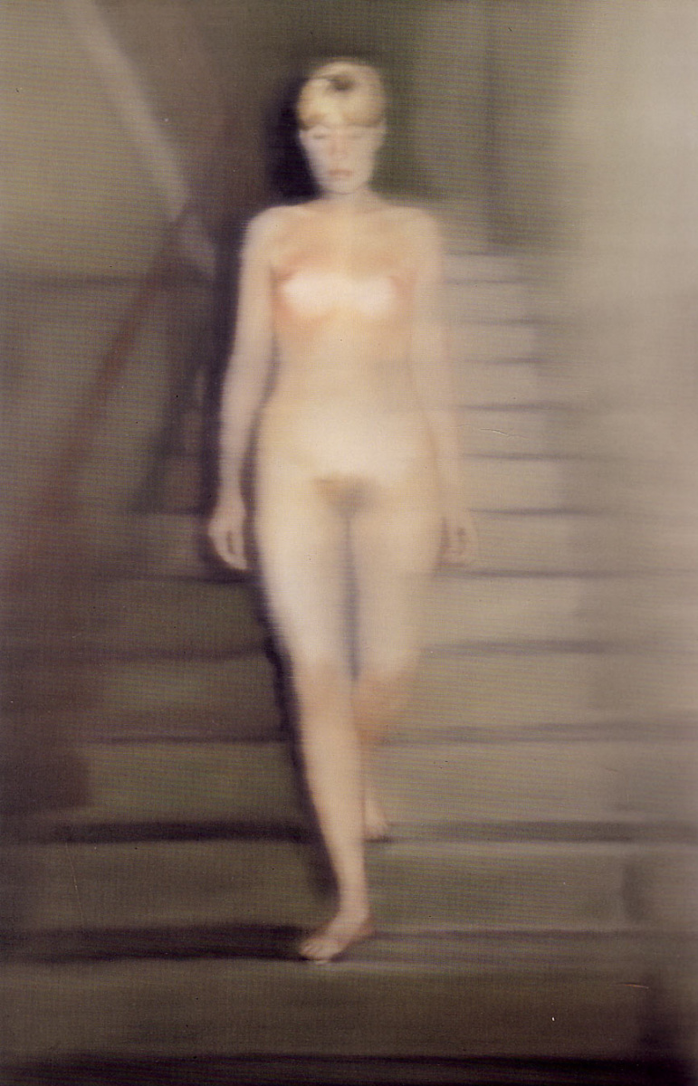 Gerhard Richter. Emma (Nude on the stairs)