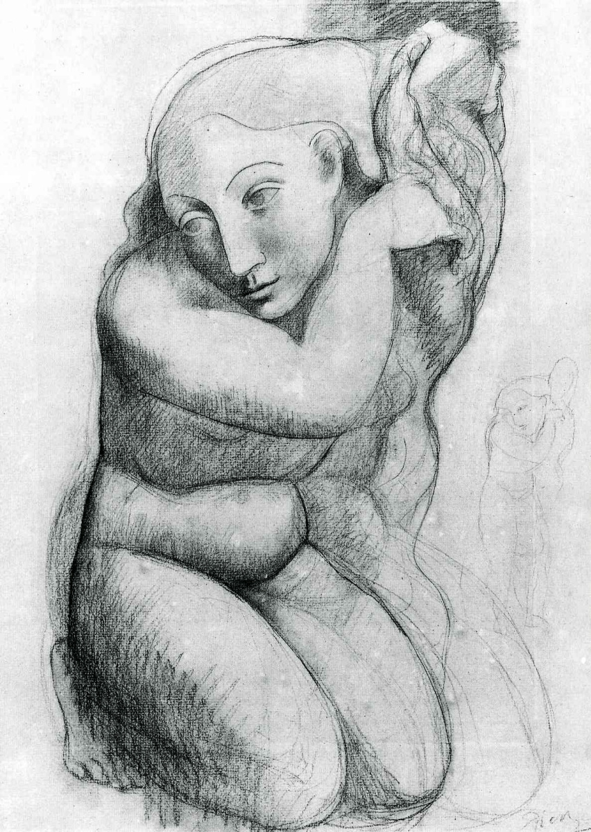 Pablo Picasso. Woman combing hair